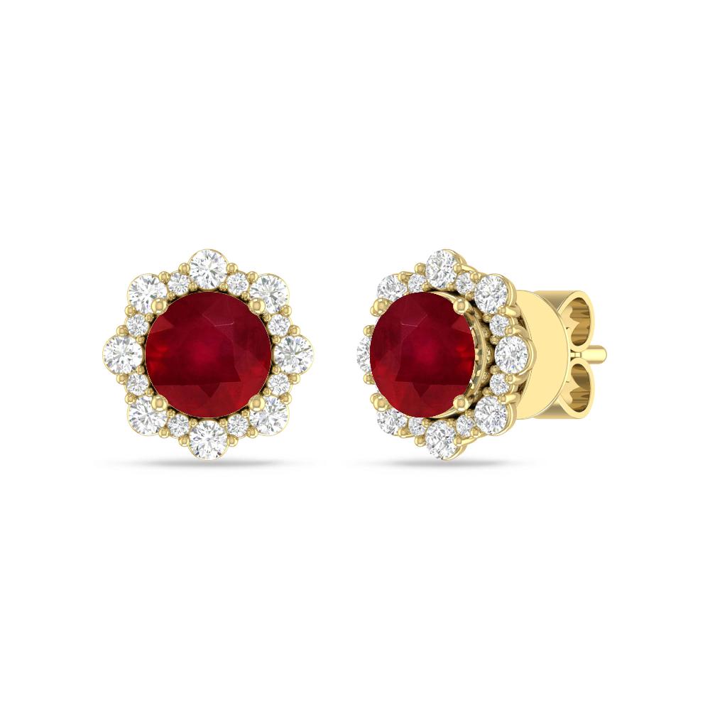 Yellow Gold - Ruby