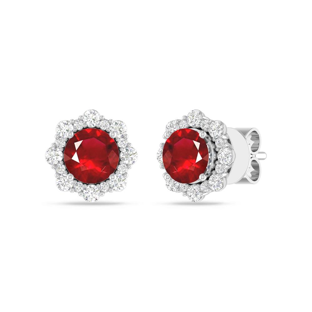 White Gold - Ruby