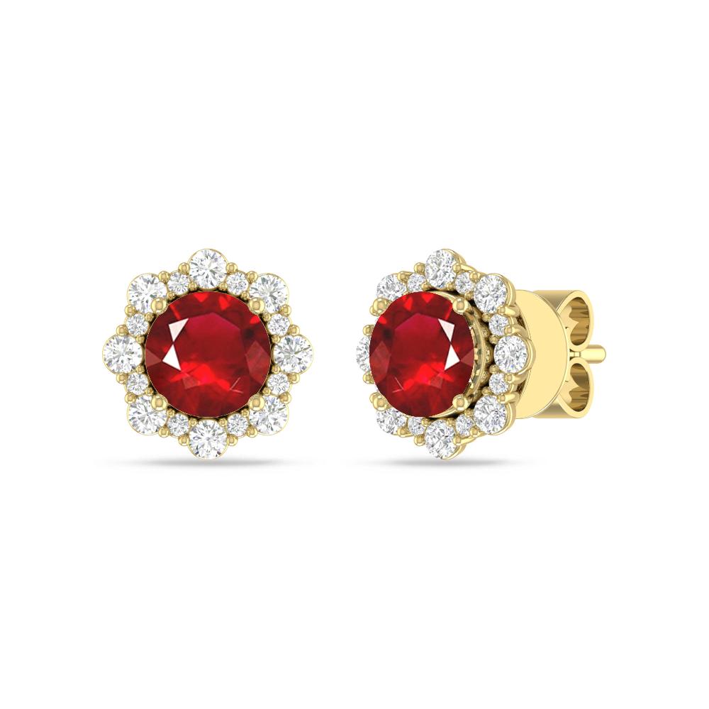 Yellow Gold - Ruby