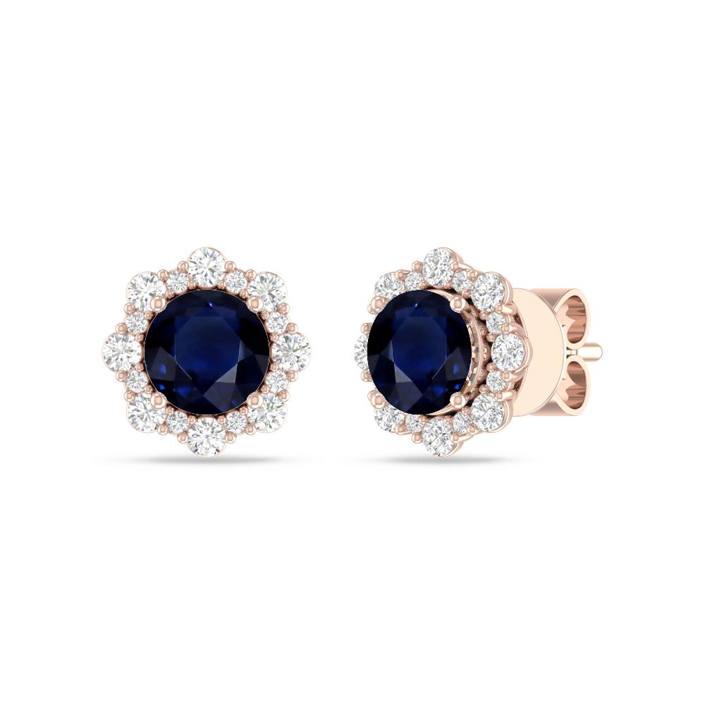Rose Gold - Sapphire