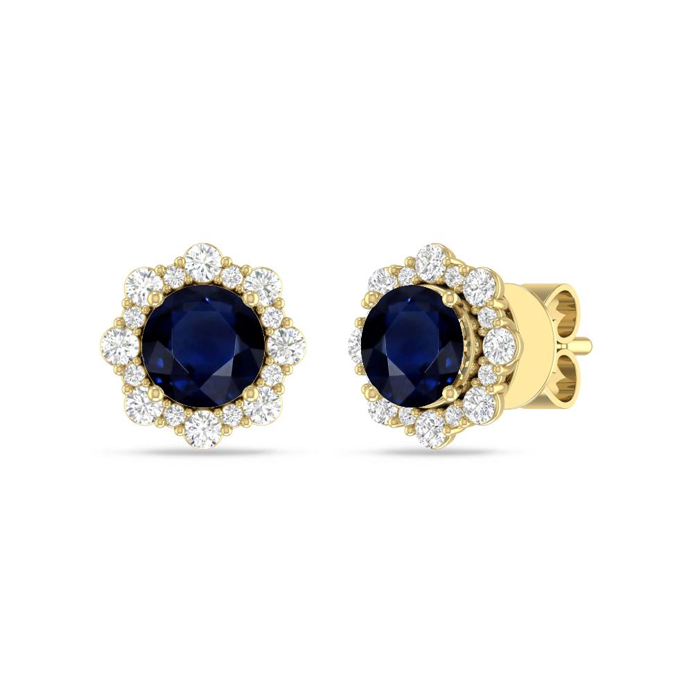Yellow Gold - Sapphire