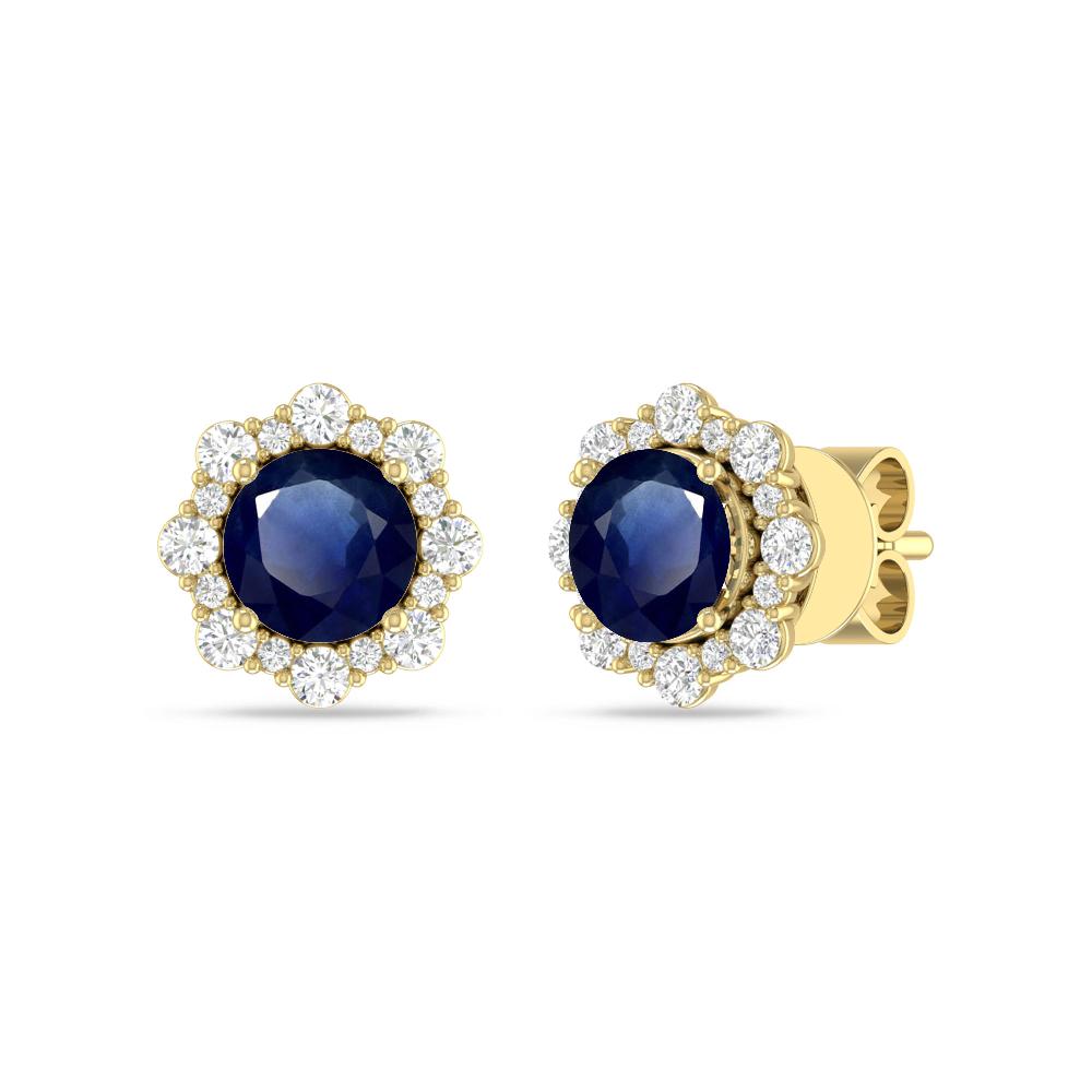 Yellow Gold - Sapphire