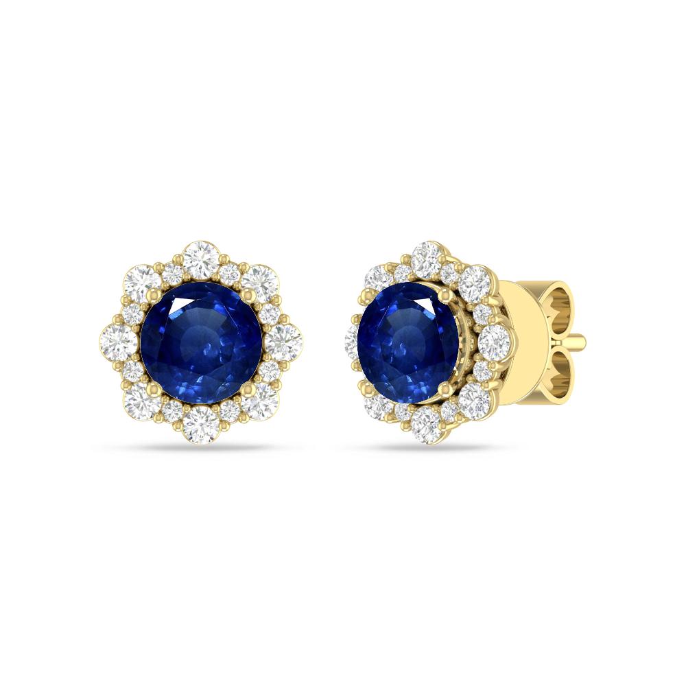Yellow Gold - Sapphire
