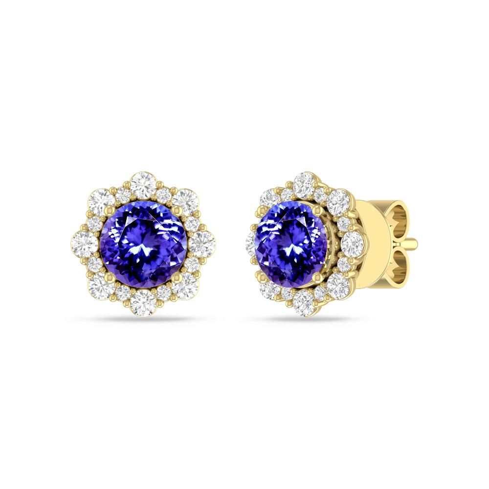 Yellow Gold - Tanzanite