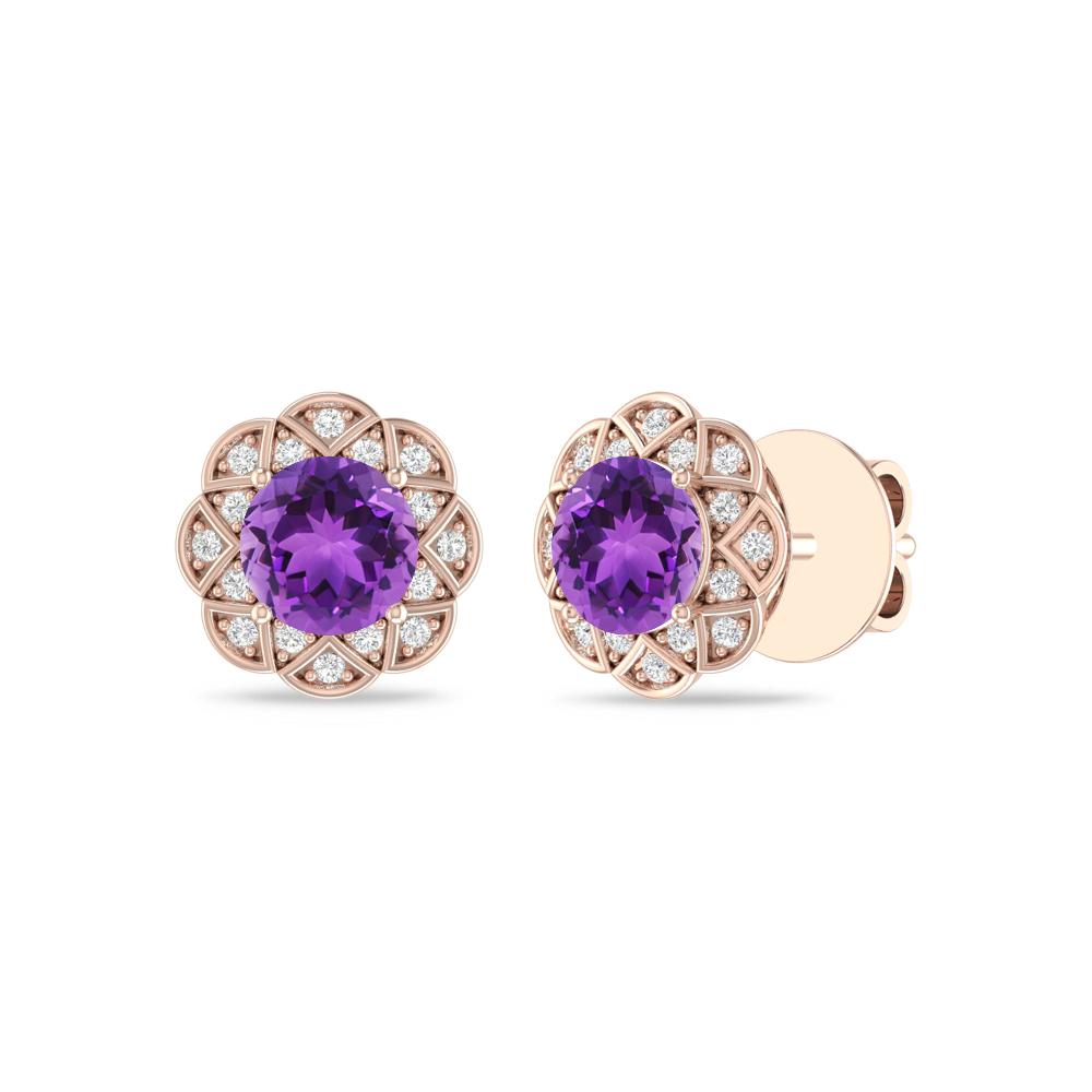 Rose Gold - Amethyst