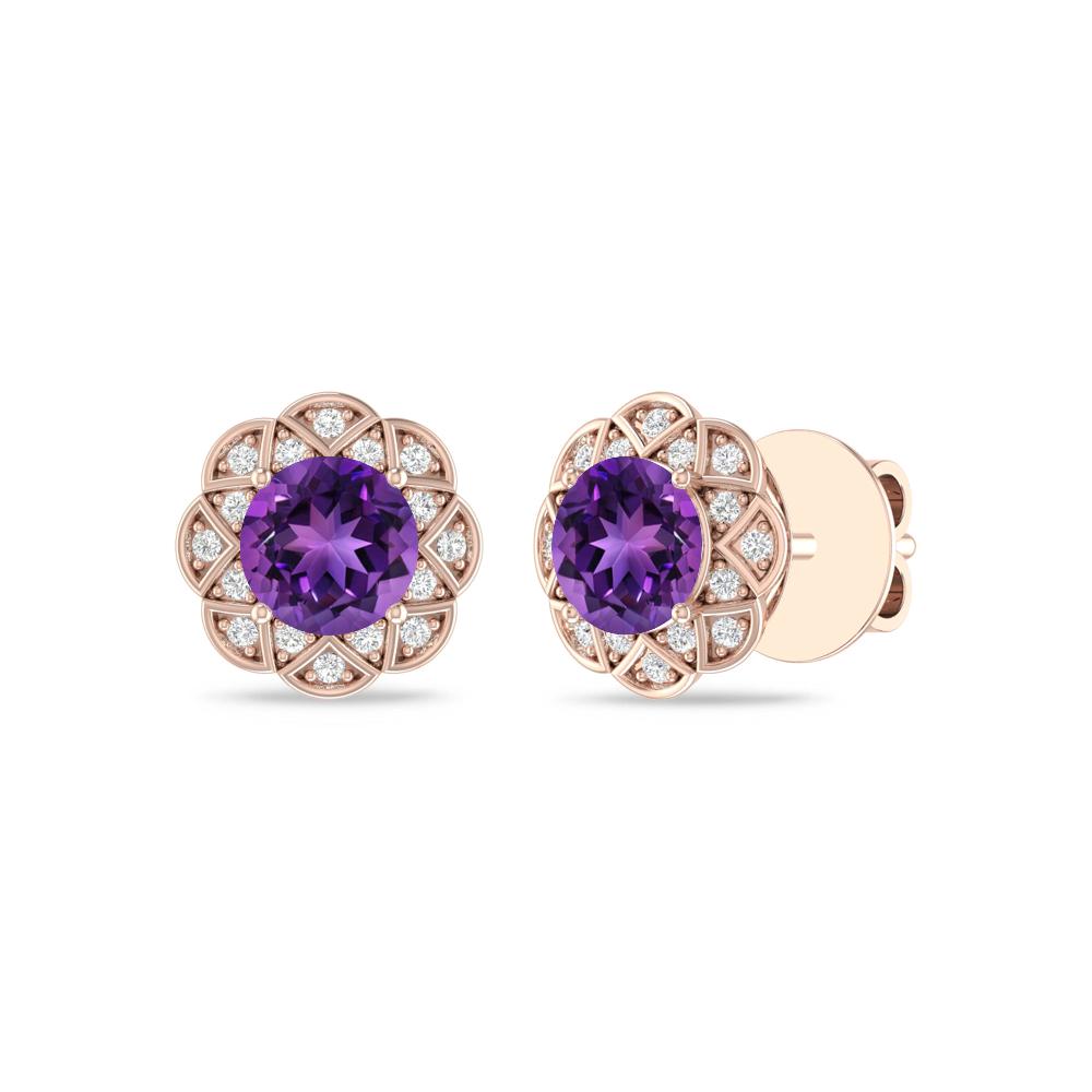 Rose Gold - Amethyst