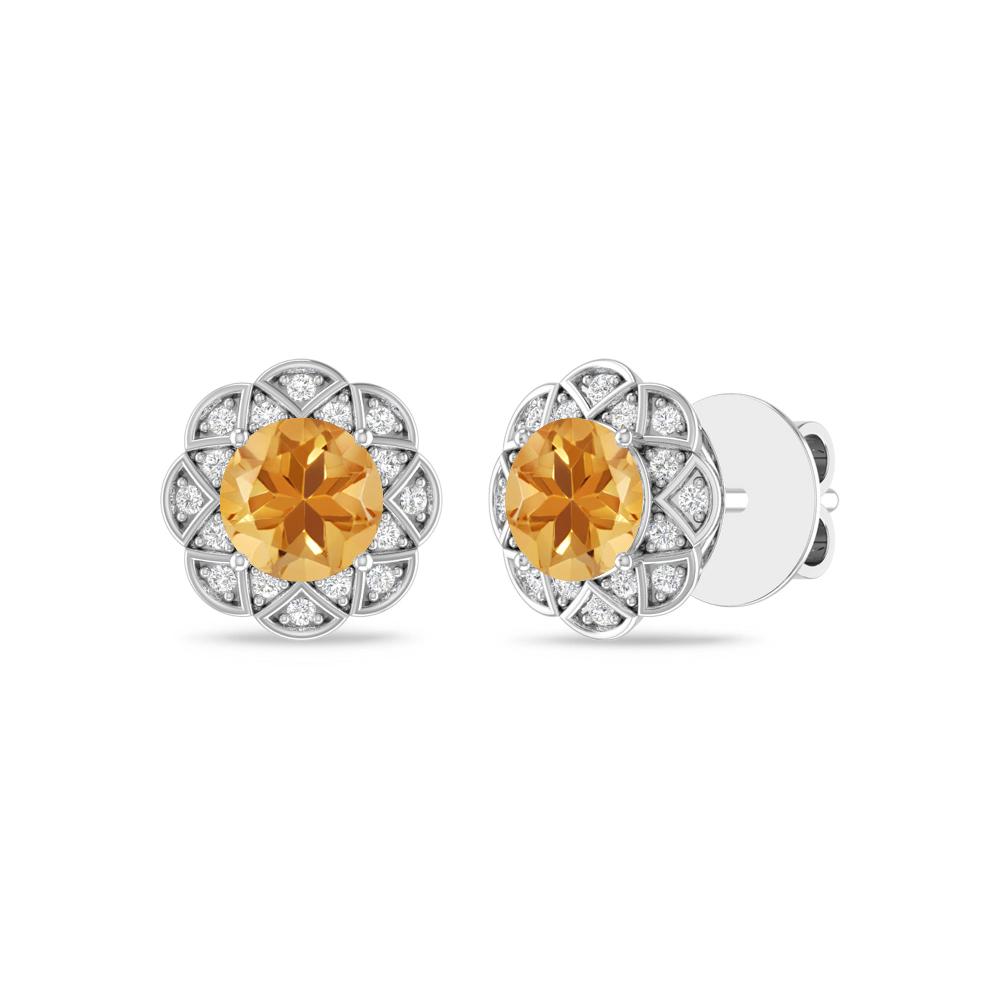 White Gold - Citrine