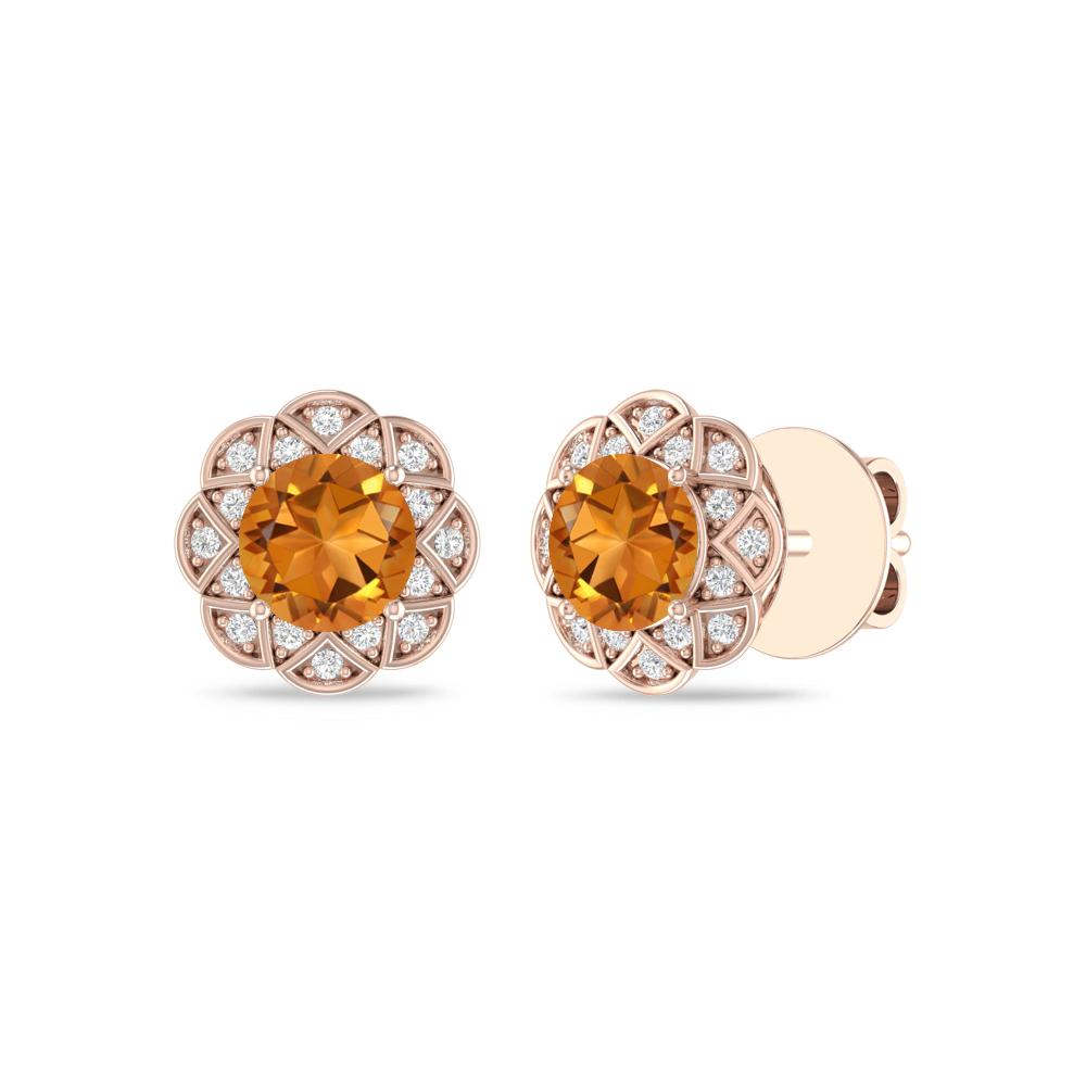 Rose Gold - Citrine