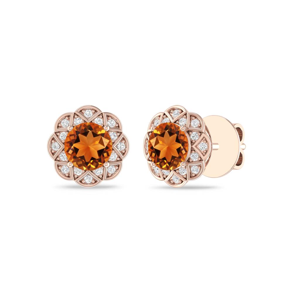 Rose Gold - Citrine