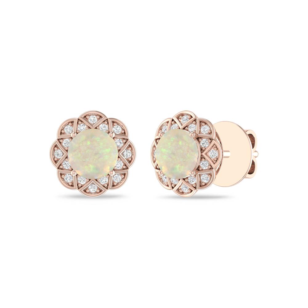 Rose Gold - Opal
