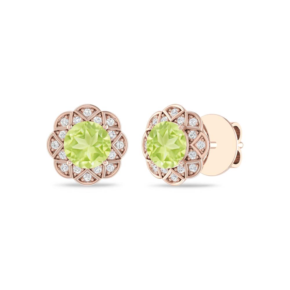 Rose Gold - Peridot