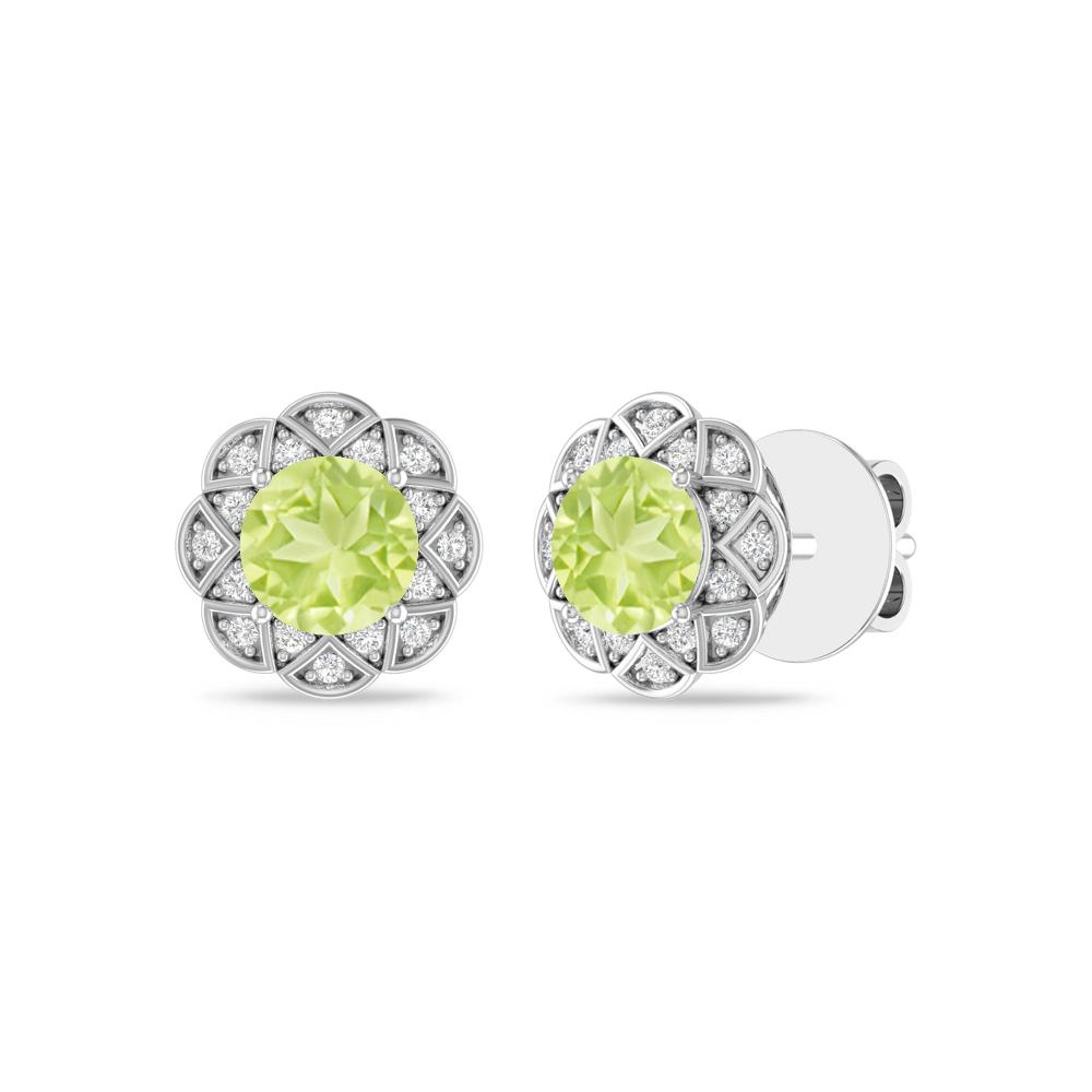 White Gold - Peridot