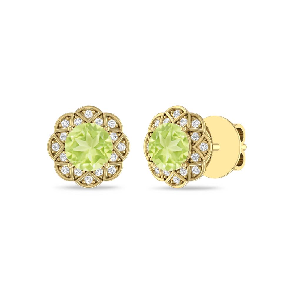 Yellow Gold - Peridot