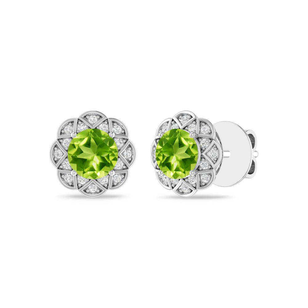 White Gold - Peridot