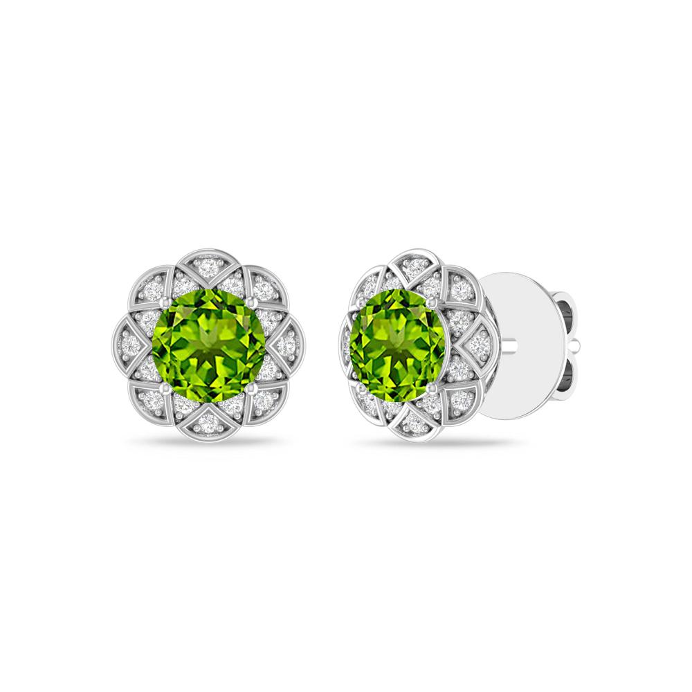 White Gold - Peridot