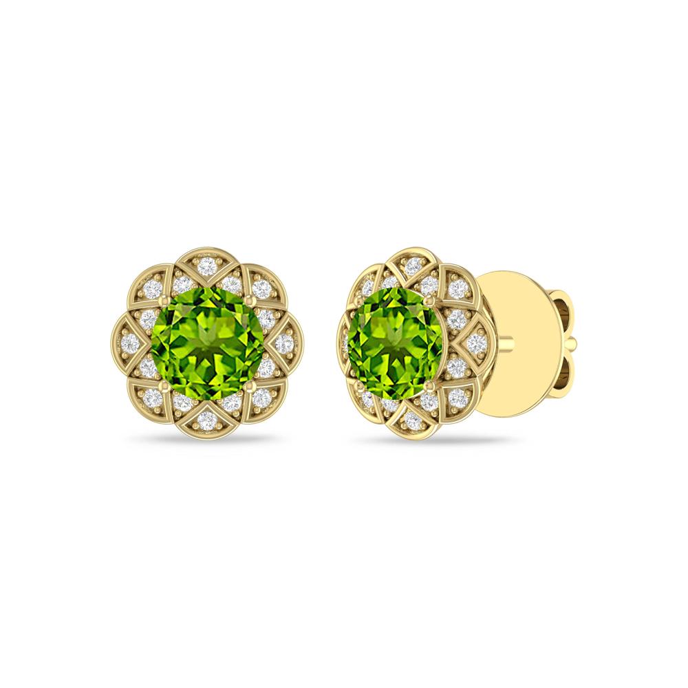 Yellow Gold - Peridot