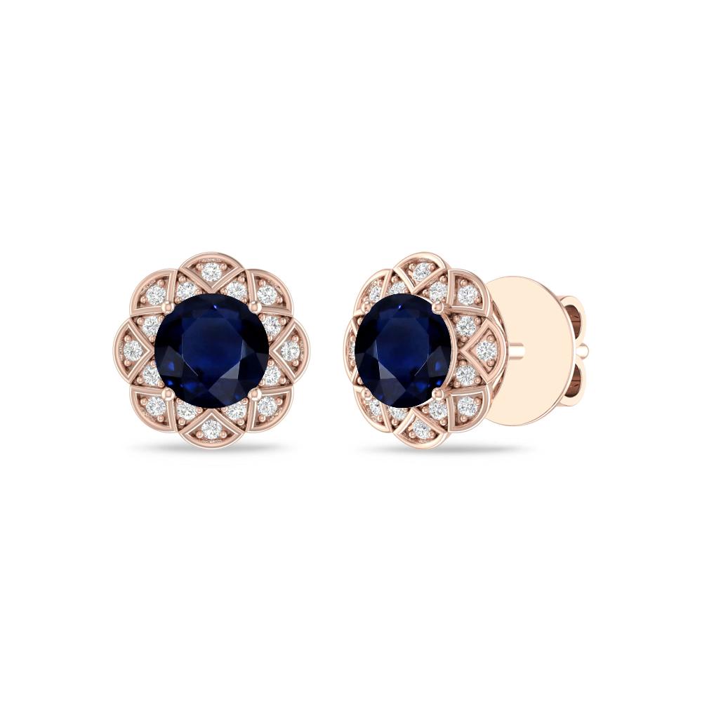 Rose Gold - Sapphire