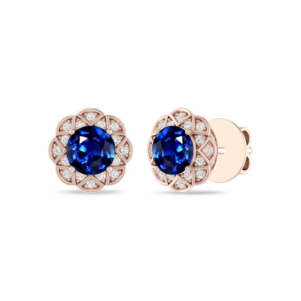 Rose Gold - Sapphire