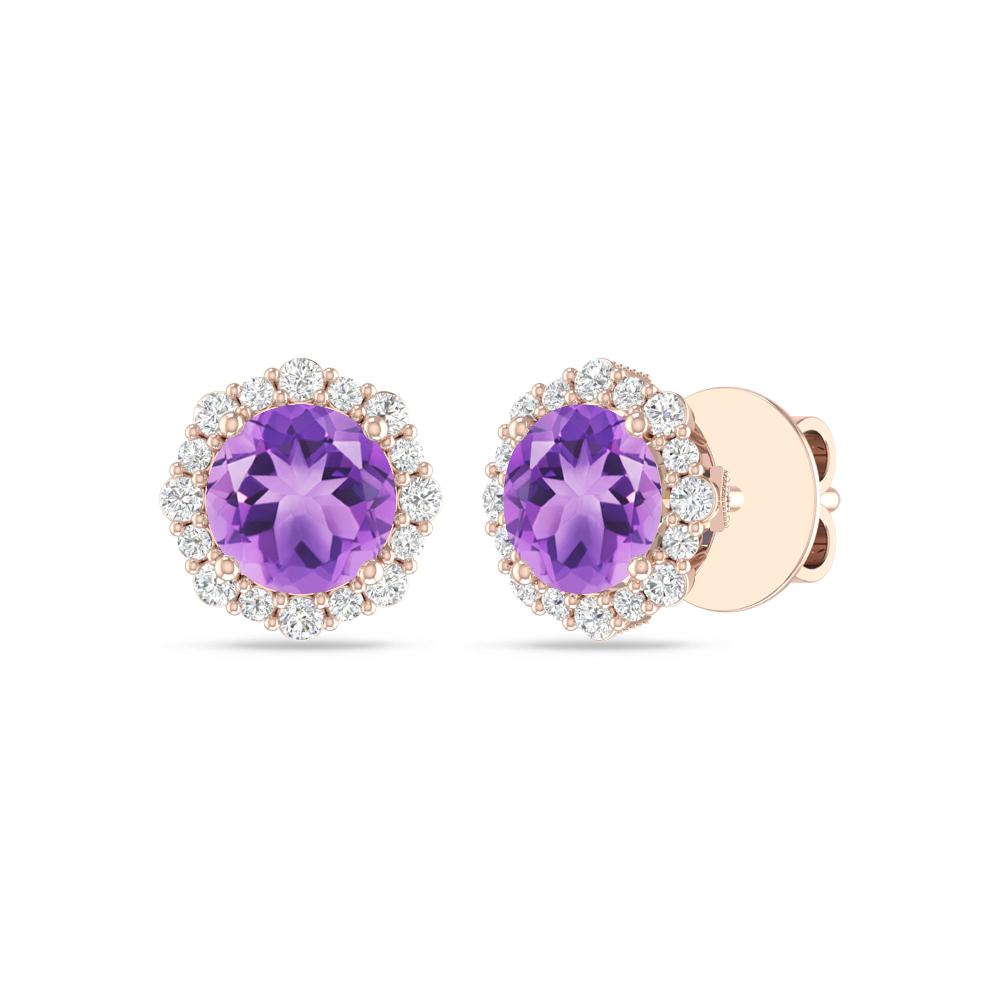 Rose Gold - Amethyst