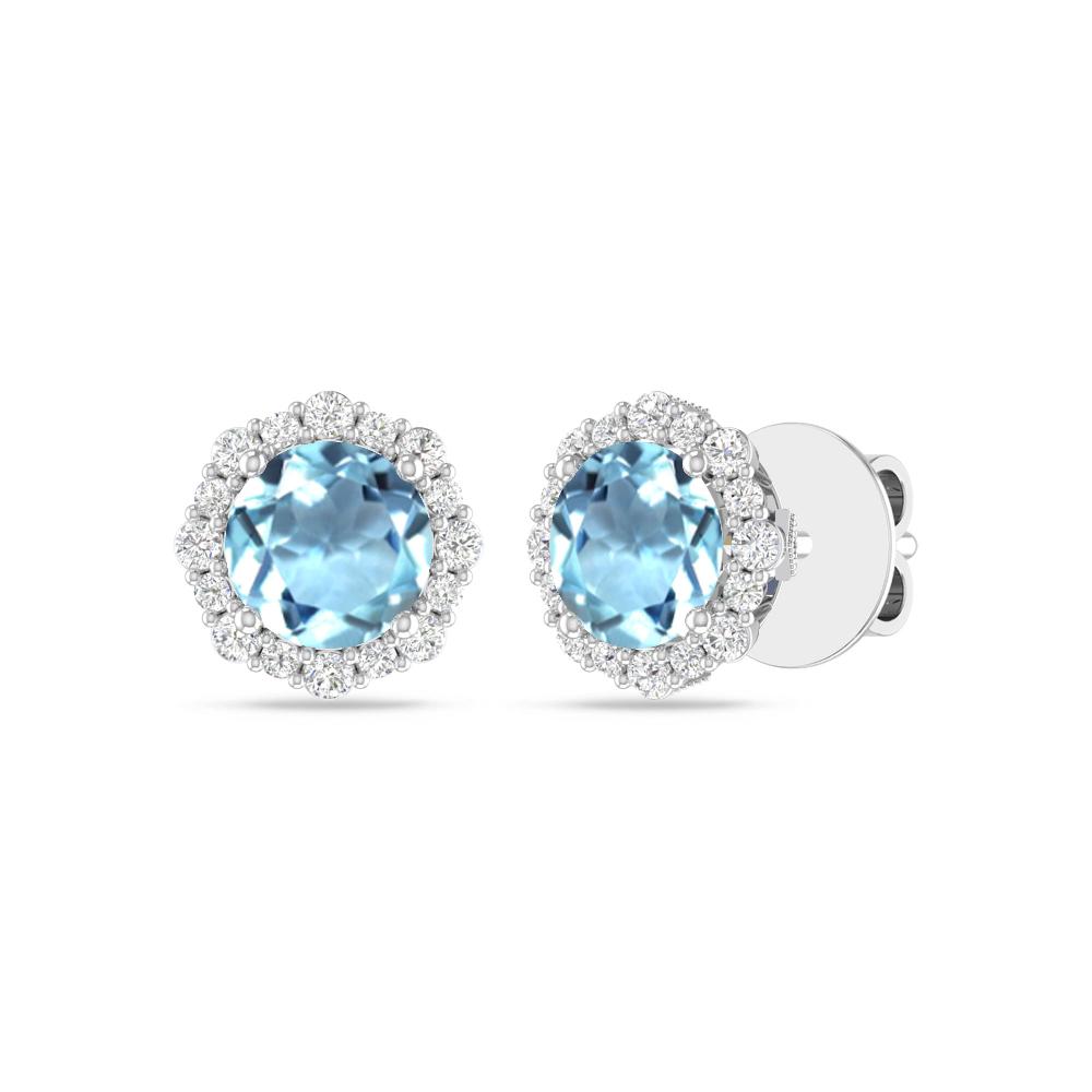 White Gold - Aquamarine