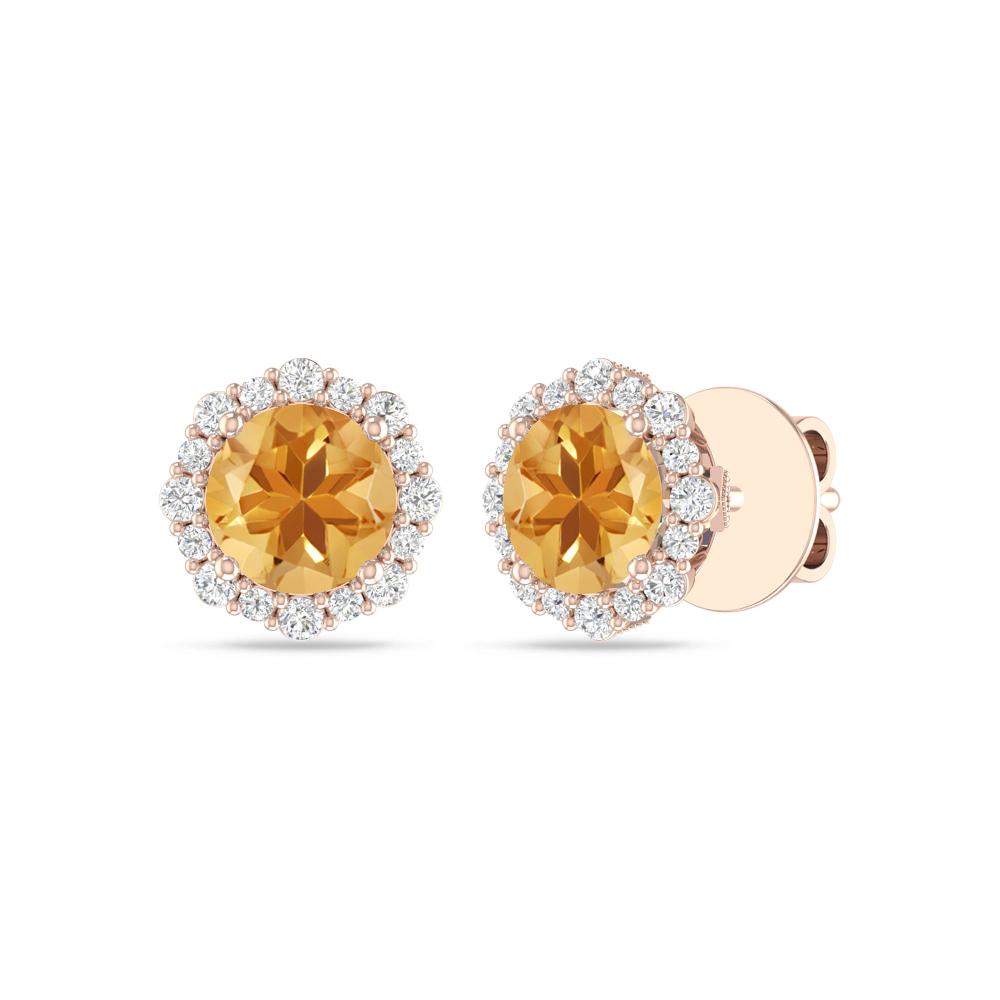 Rose Gold - Citrine