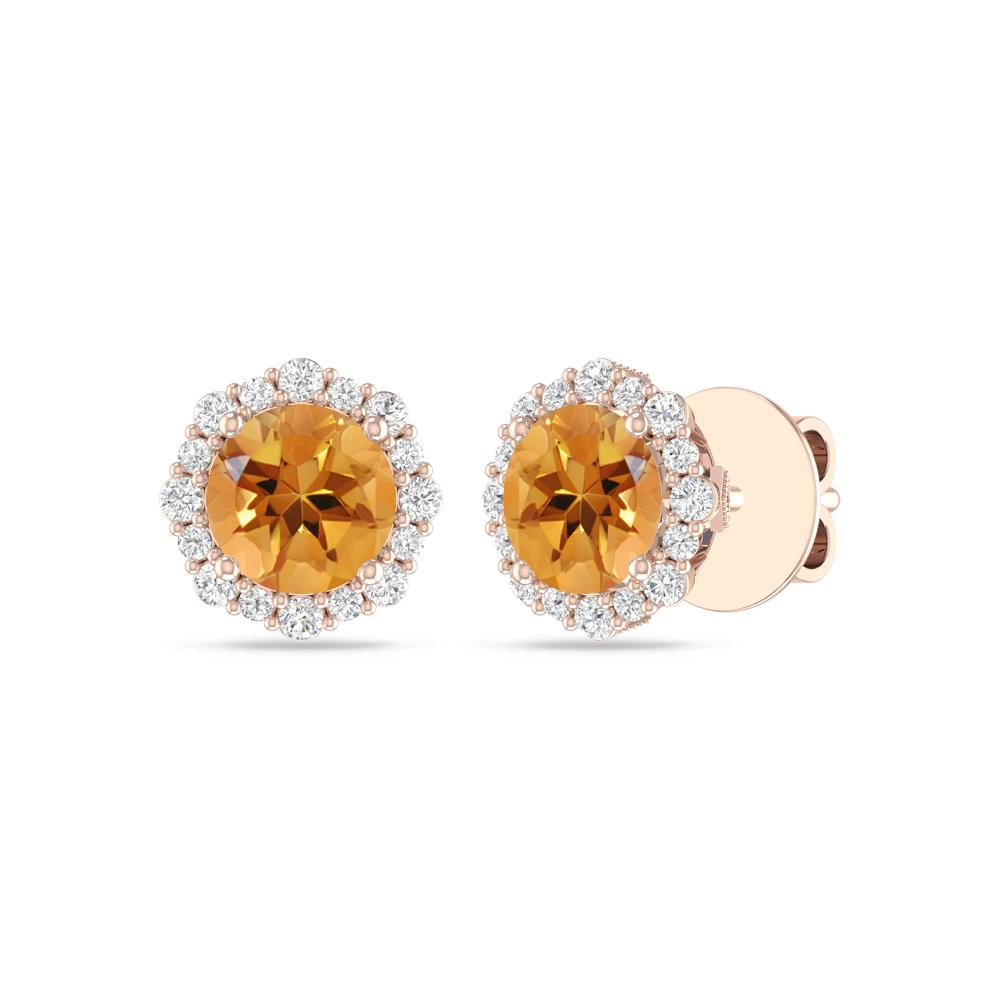 Rose Gold - Citrine