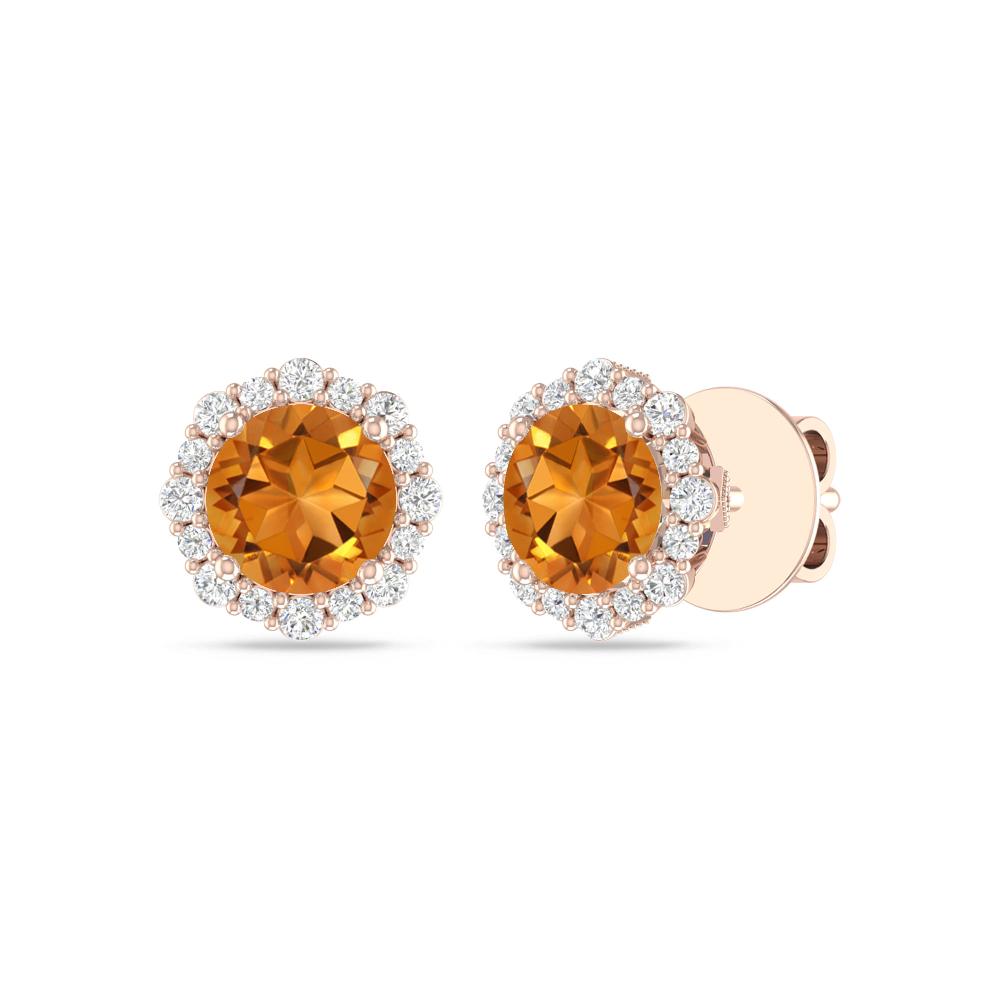Rose Gold - Citrine