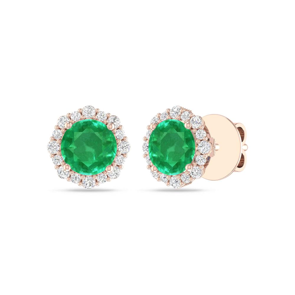 Rose Gold - Emerald