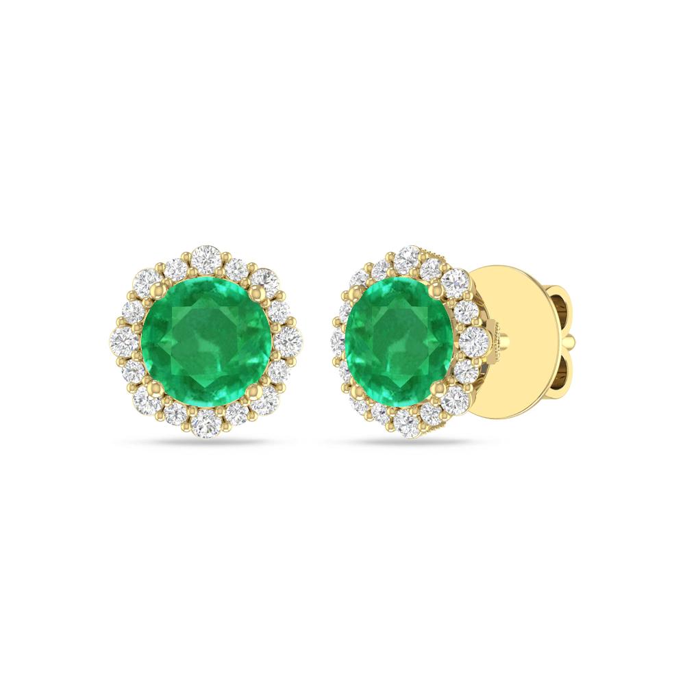 Yellow Gold - Emerald