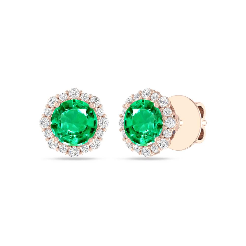 Rose Gold - Emerald