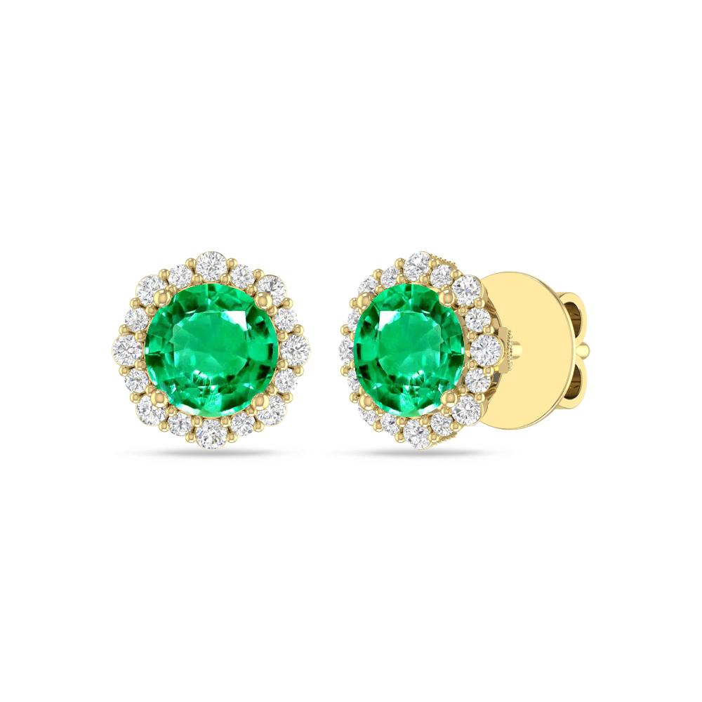 Yellow Gold - Emerald