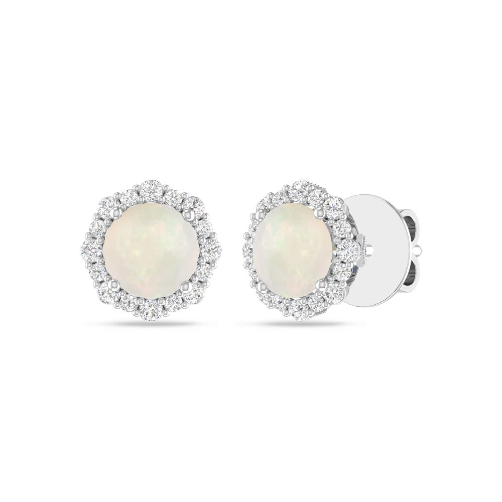 White Gold - Opal