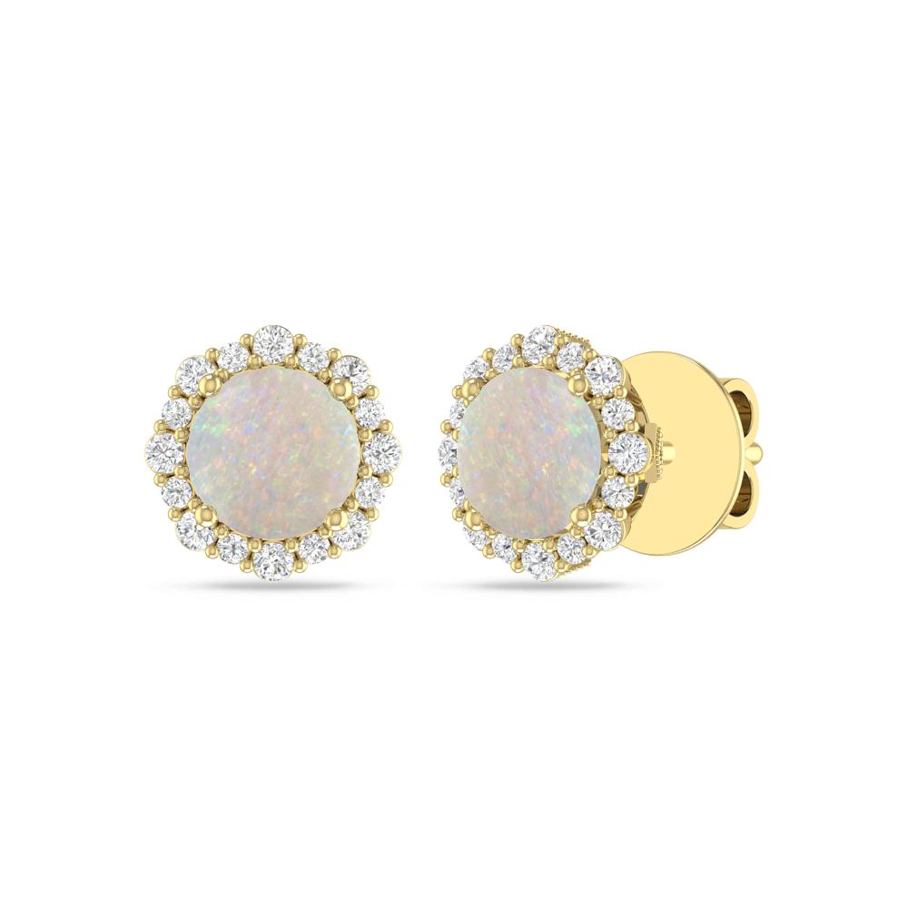 Yellow Gold - Opal
