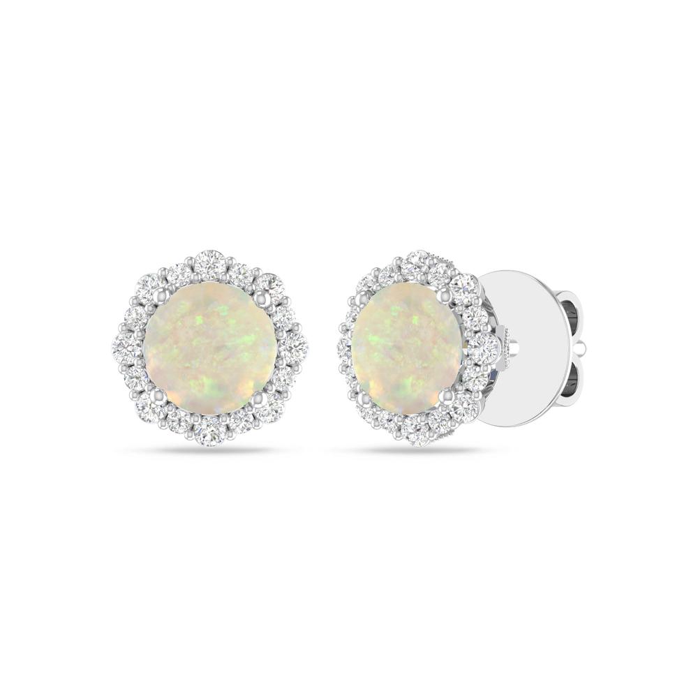 White Gold - Opal