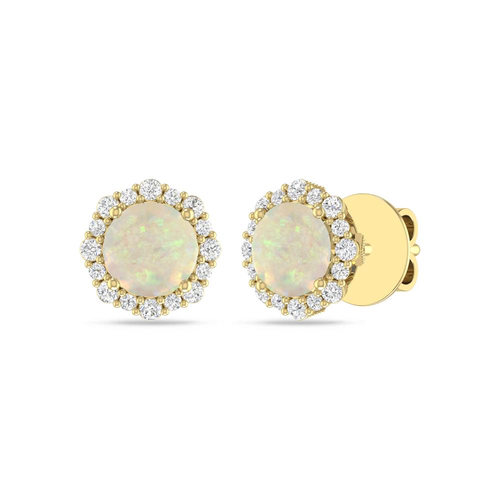 Yellow Gold - Opal