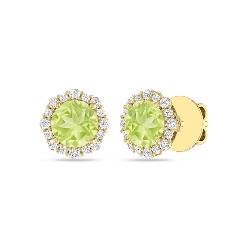 Yellow Gold - Peridot