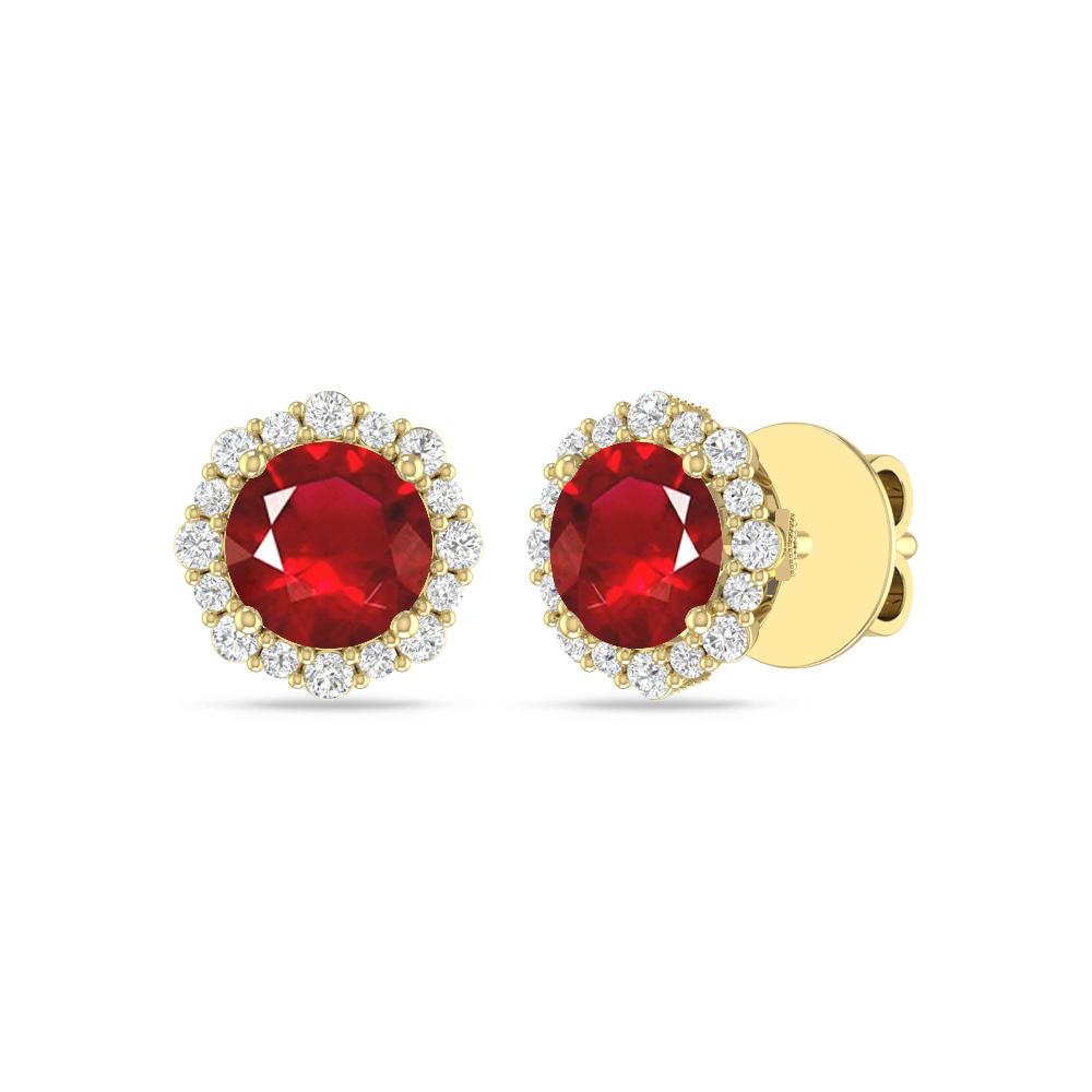 Yellow Gold - Ruby