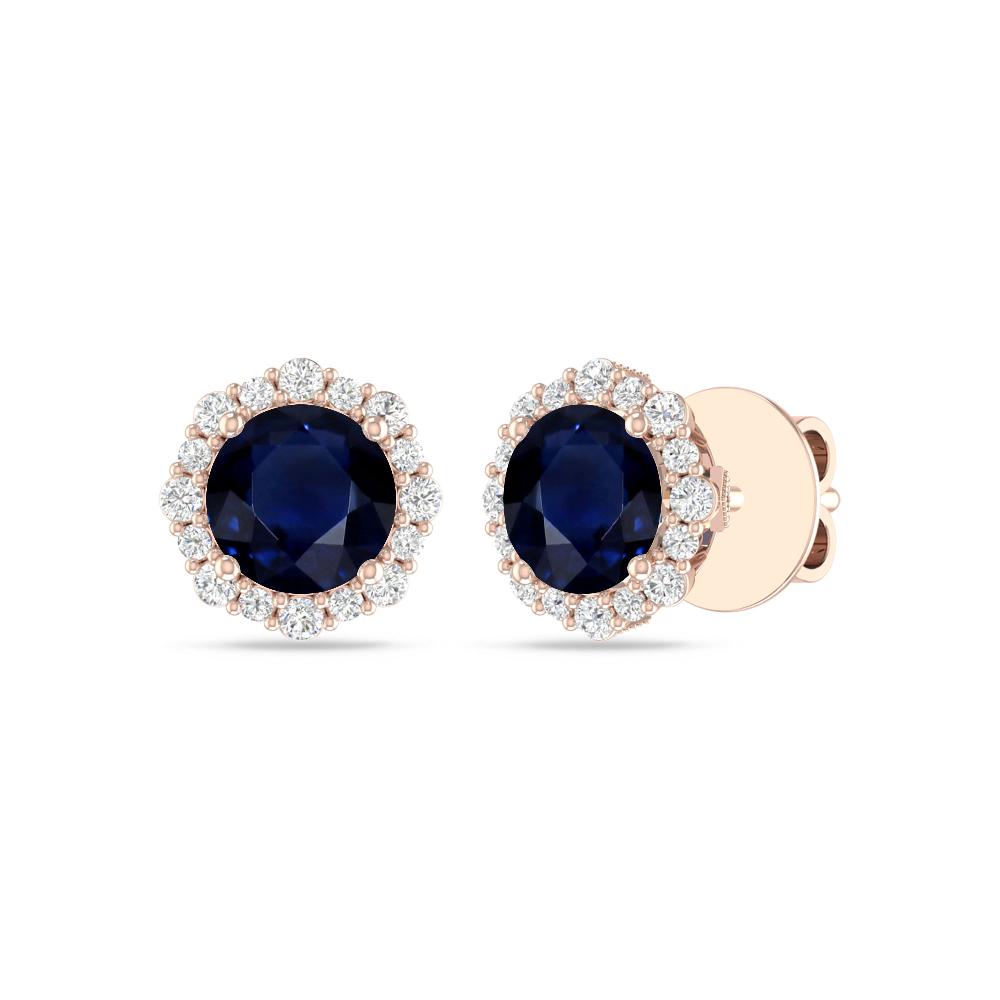 Rose Gold - Sapphire