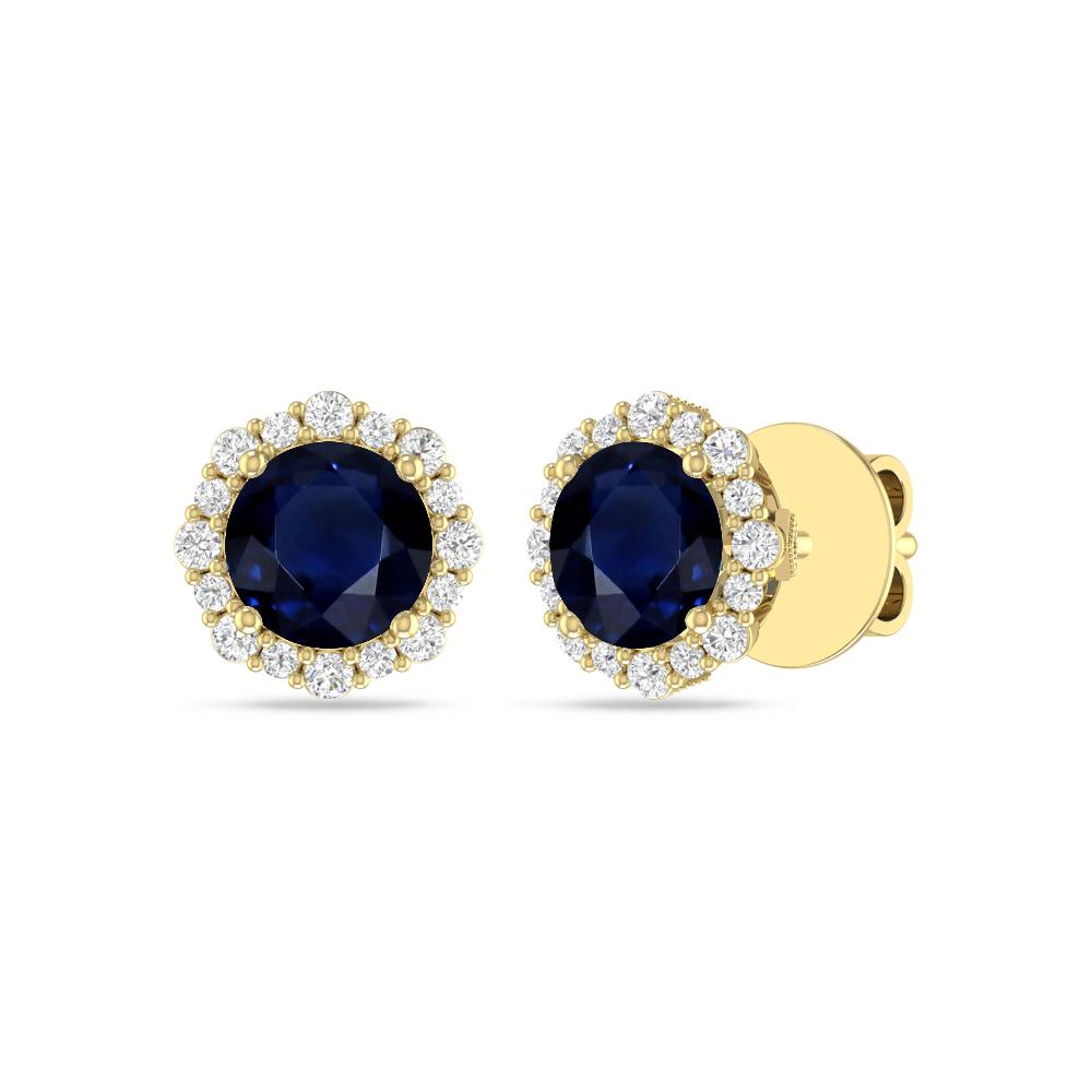 Yellow Gold - Sapphire