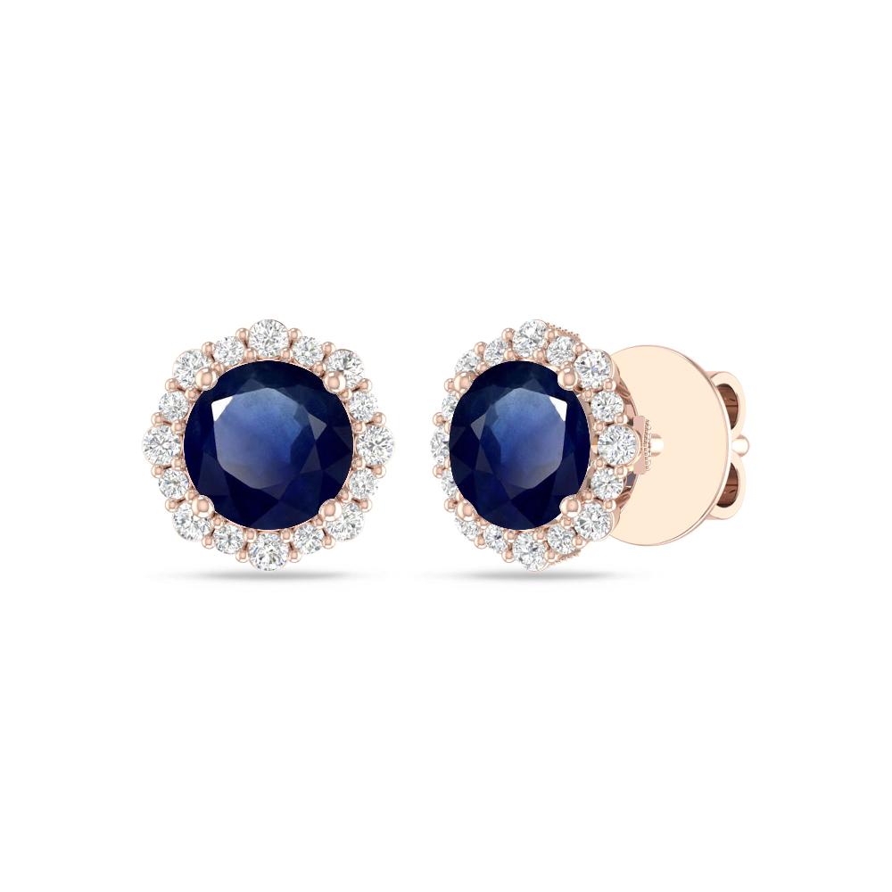 Rose Gold - Sapphire