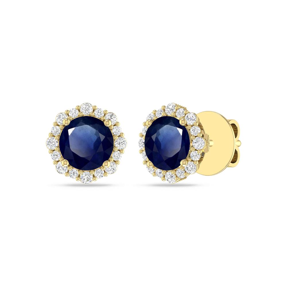 Yellow Gold - Sapphire