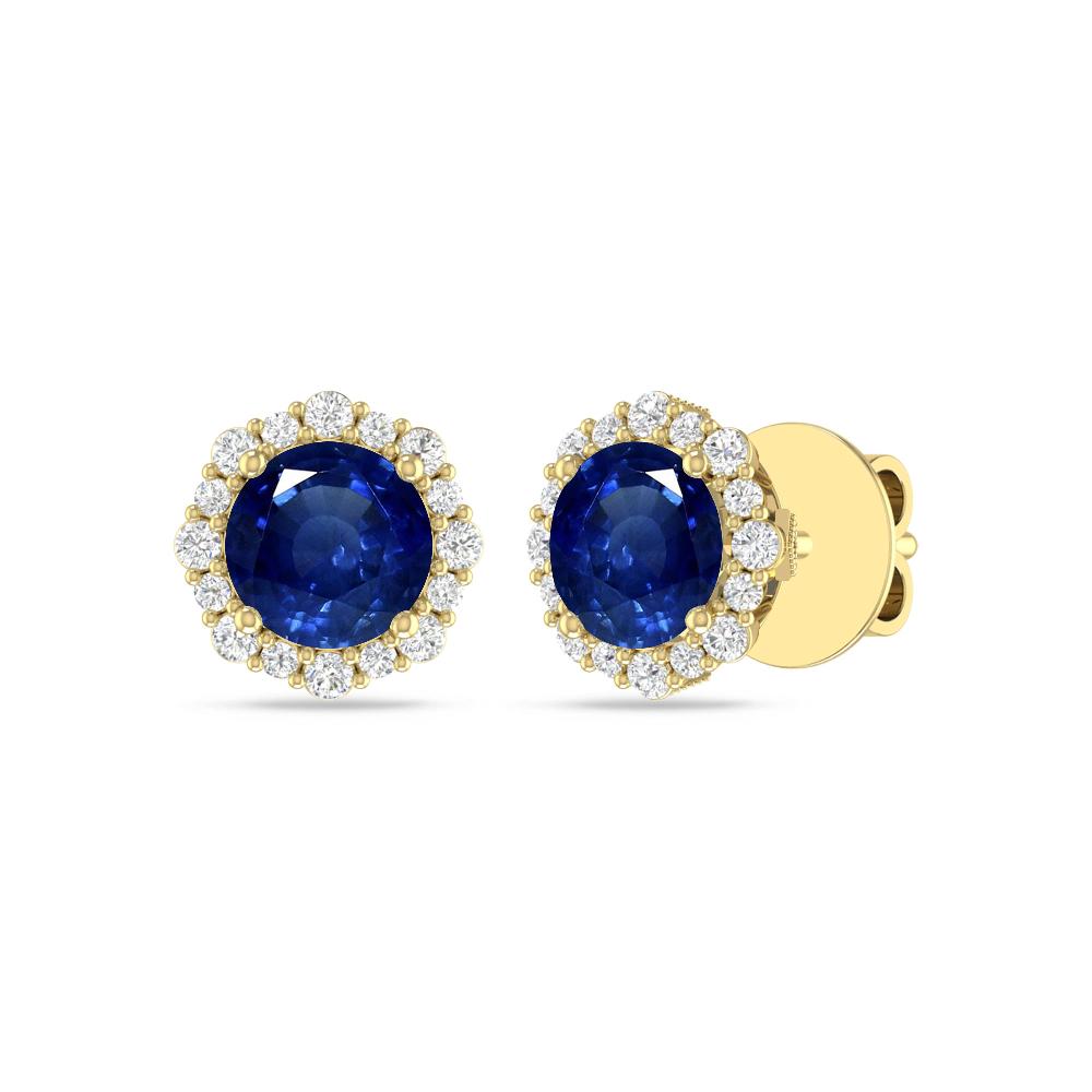 Yellow Gold - Sapphire