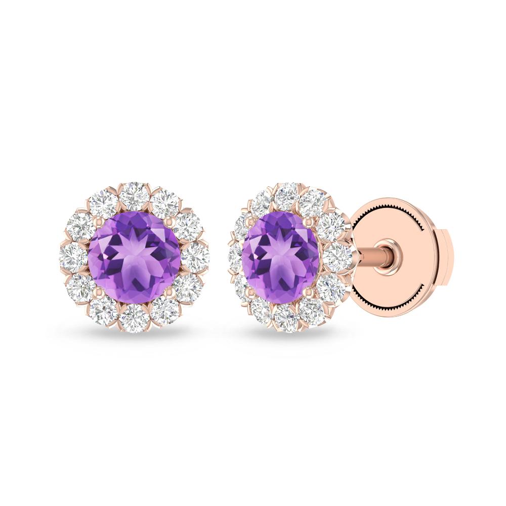 Rose Gold - Amethyst