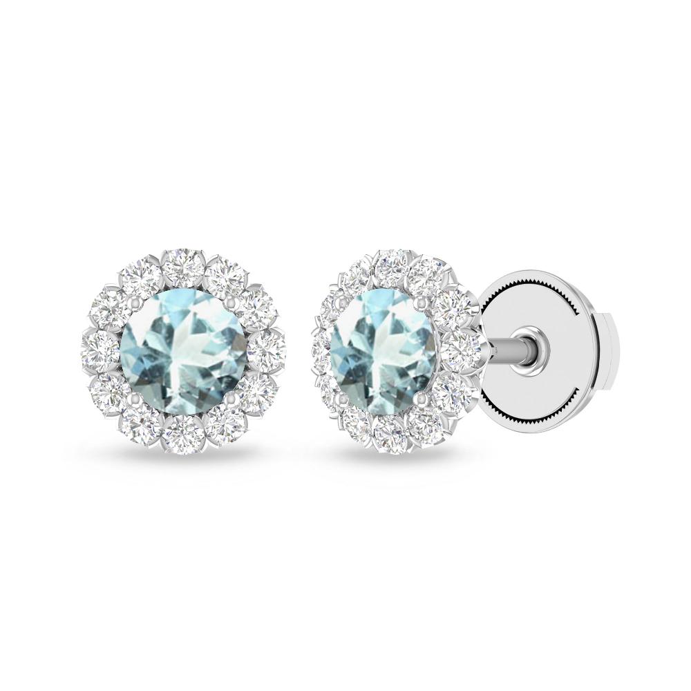 White Gold - Aquamarine