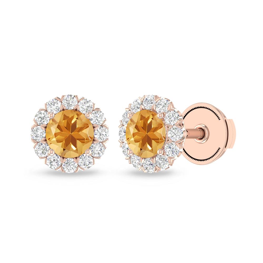 Rose Gold - Citrine