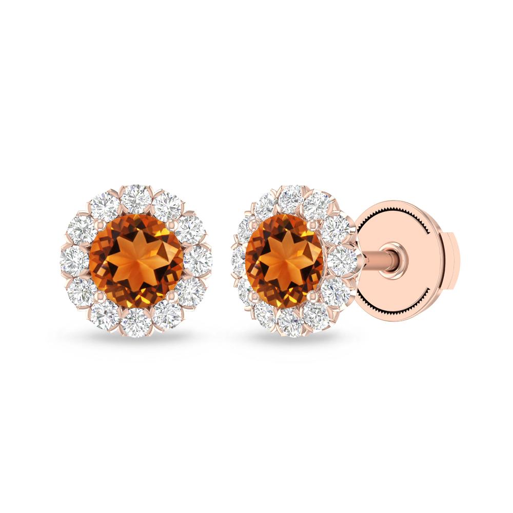 Rose Gold - Citrine