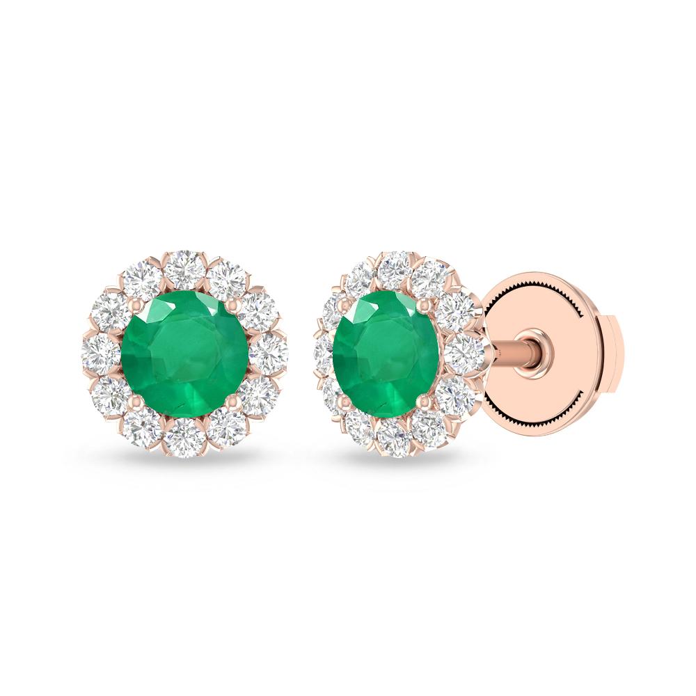 Rose Gold - Emerald