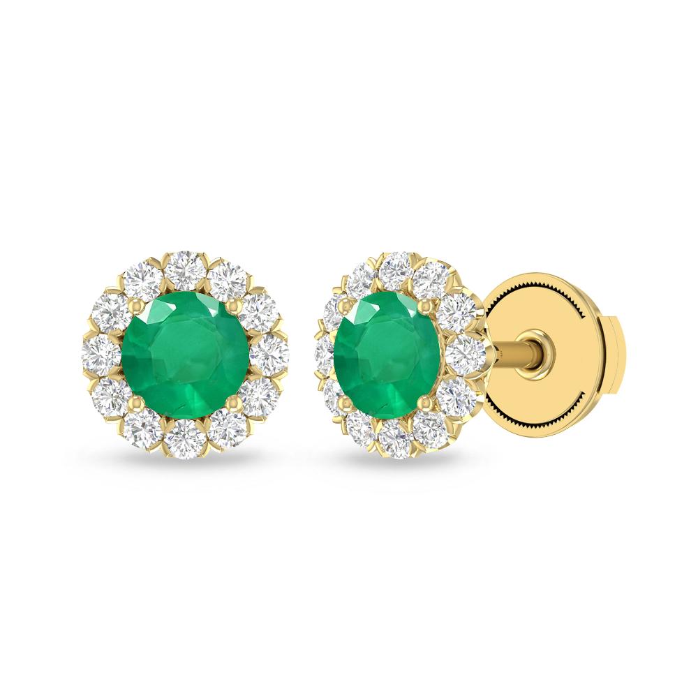 Yellow Gold - Emerald