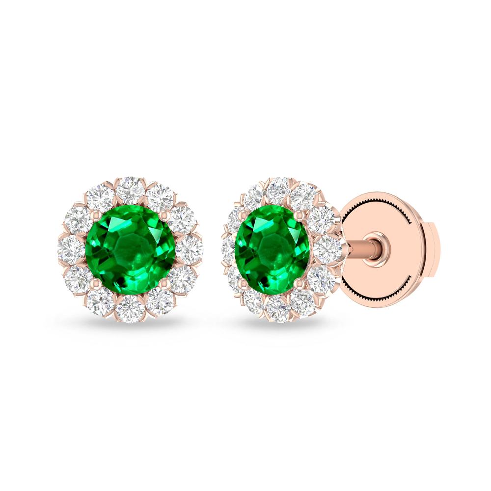 Rose Gold - Emerald