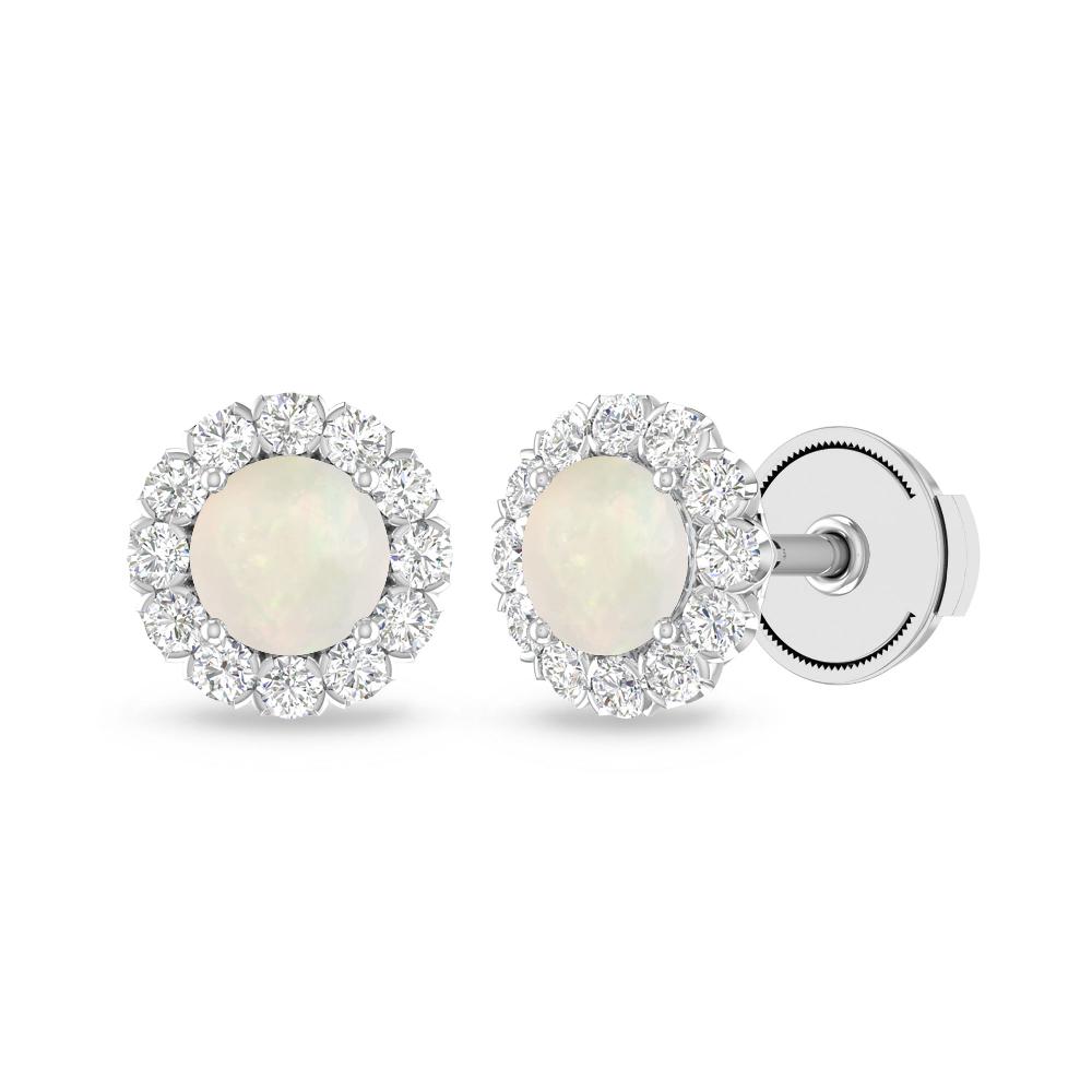 White Gold - Opal
